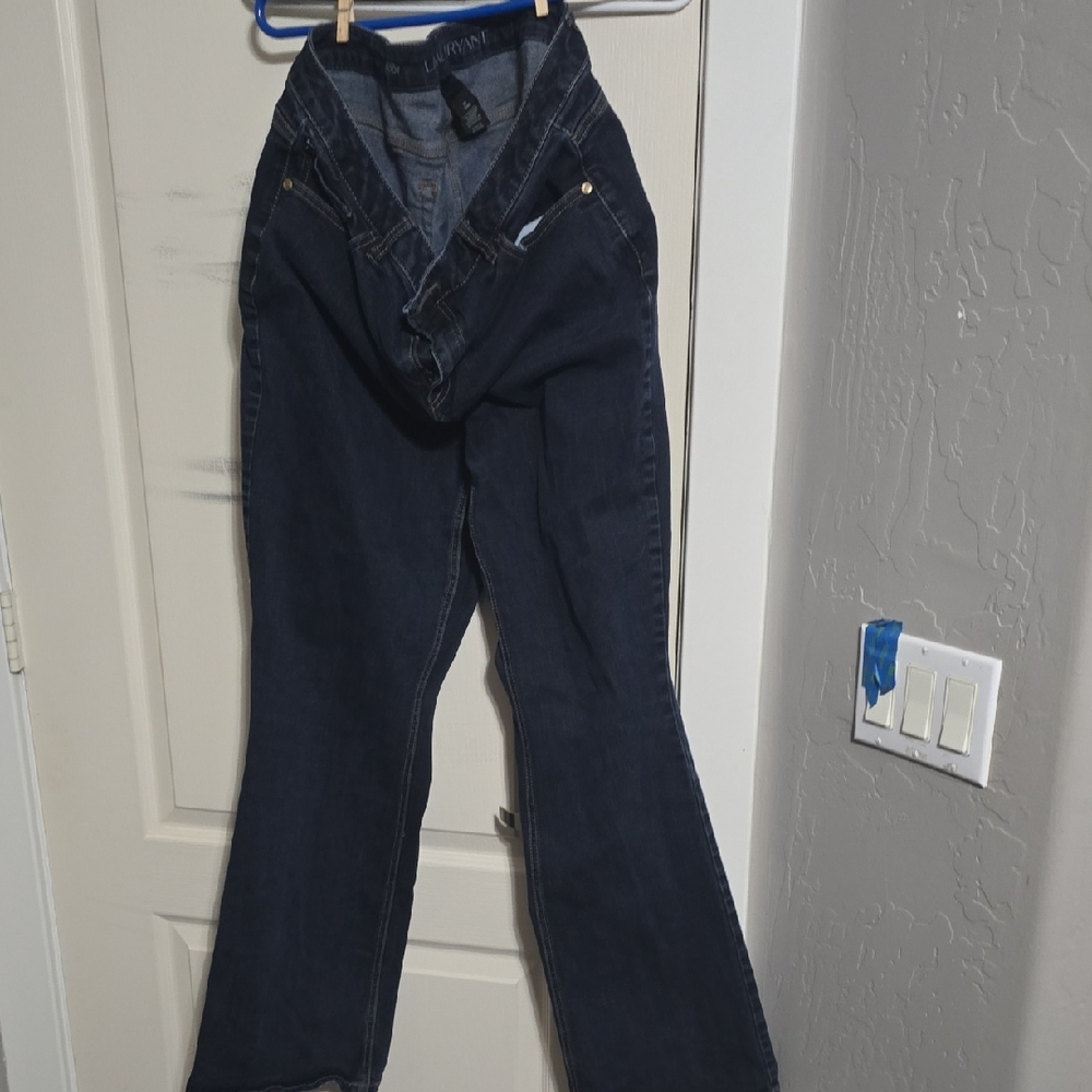 Lane Bryant Women's Dark Blue Jeans